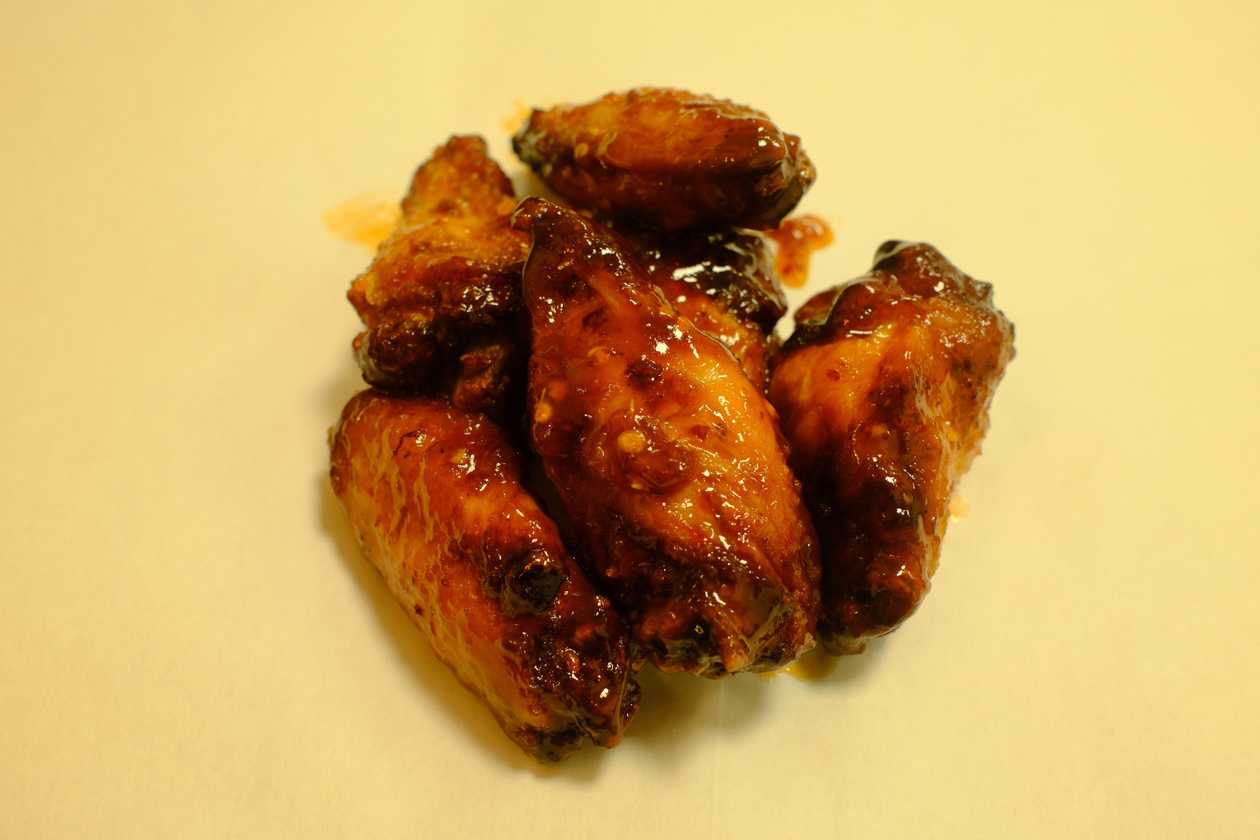 Hot Honey BBQ Wings
