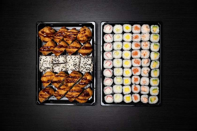 🧡S5.Sushi set 78 kusů
