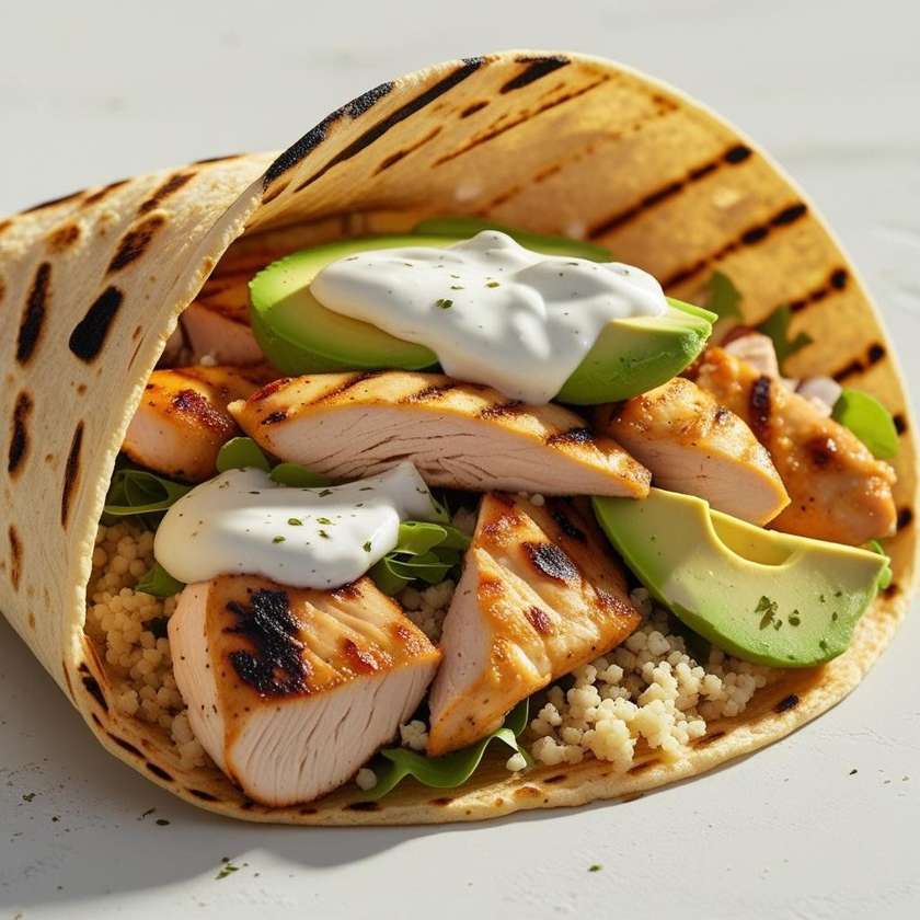 Chicken Avocado Wrap