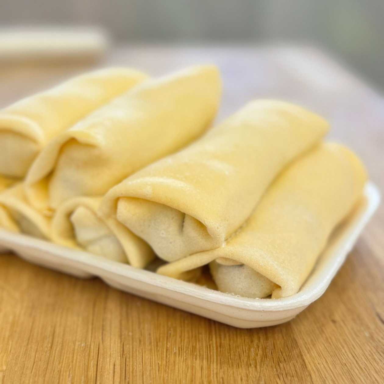 Palačinky s tvarohem a jahodami 550 g
