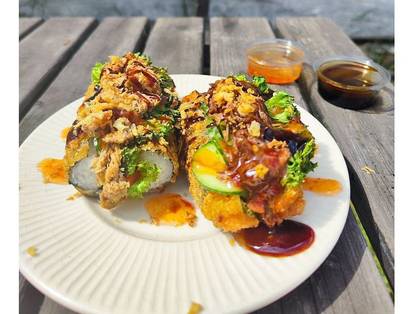 Sushidog s kuřecím v teriyaki