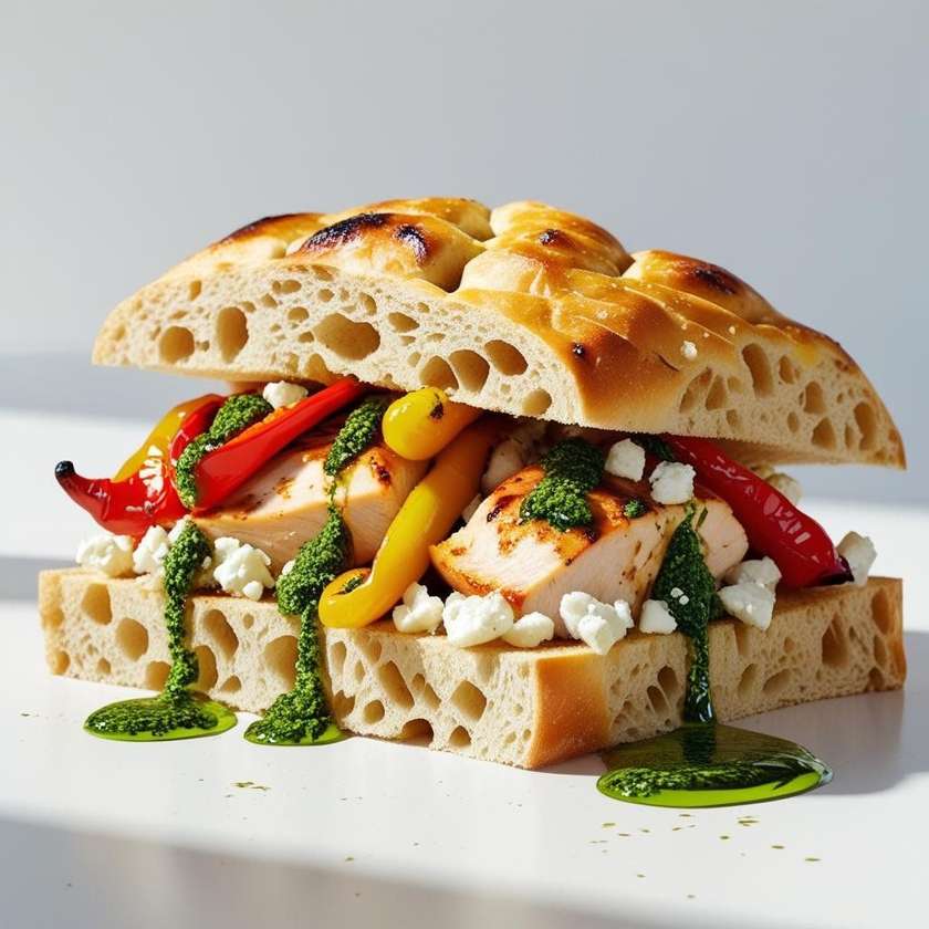 Chicken Pepper Melt