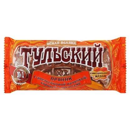 TURTA DULCE "TULSKY PRIANIK" PORTOCALA SI SCORTISOARA 140GR