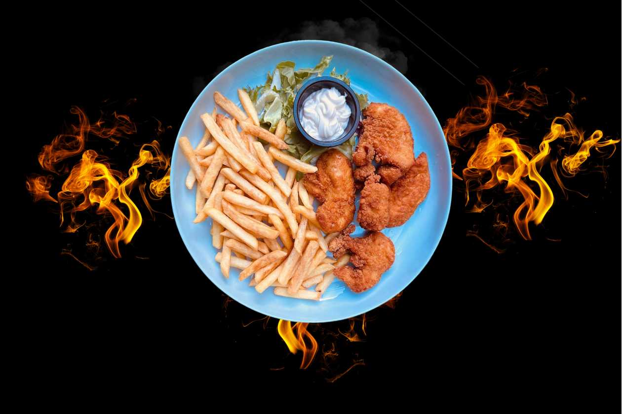 Breaded chicken / Chicken strips 140g
