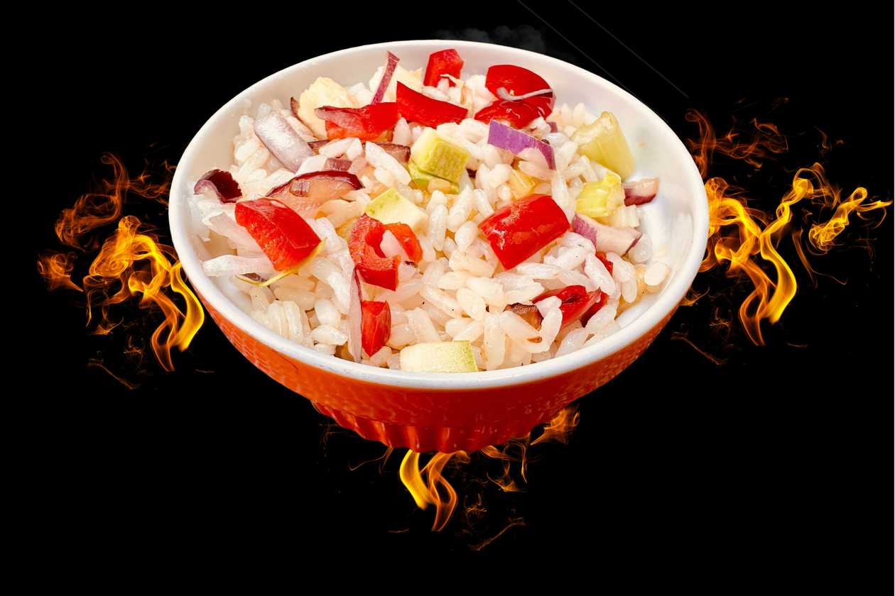 Rice with vegetables 200g