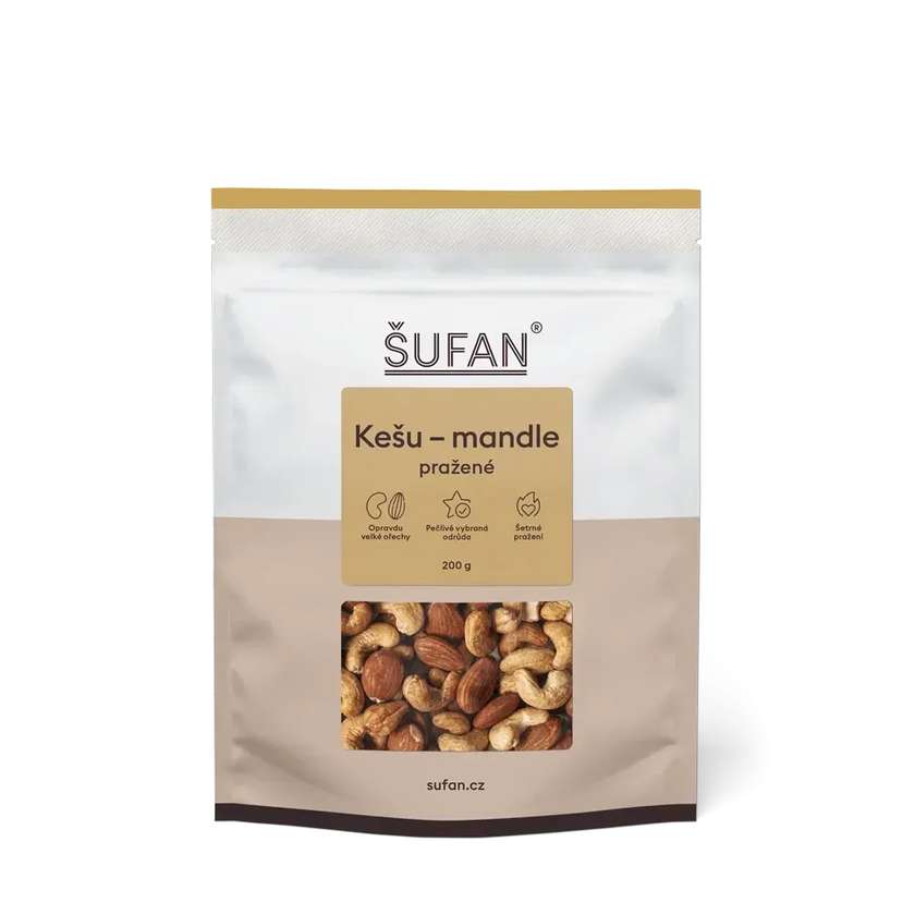 Kešu/mandle pražené 200 g