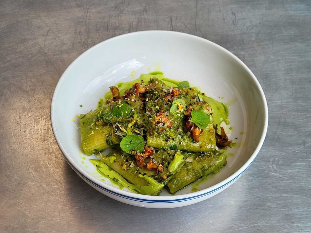 PASTA WITH CHANTERELLES