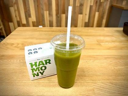 Mango-Matcha tea