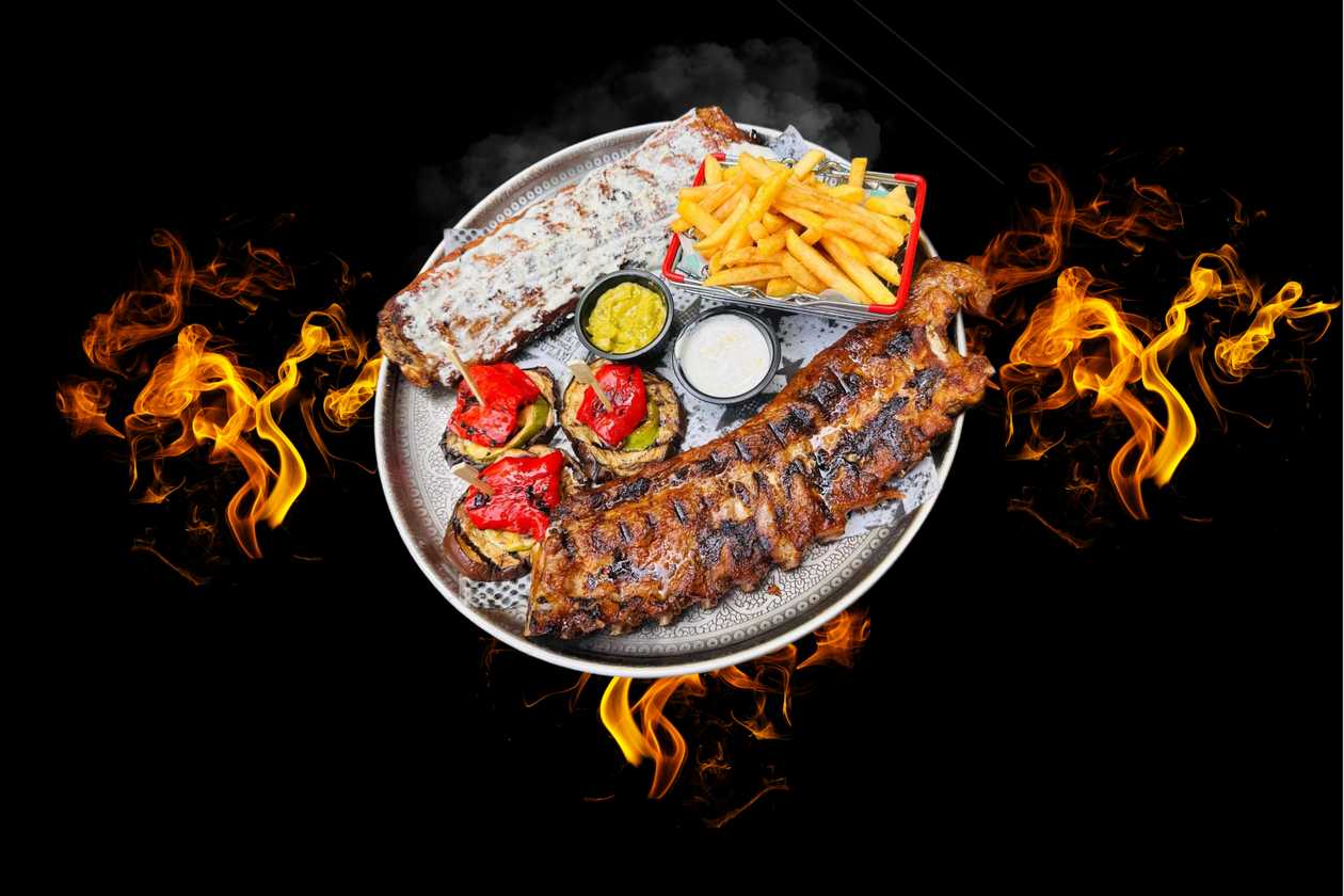 Combo Ribs 800g , Offer  for 2 pers
