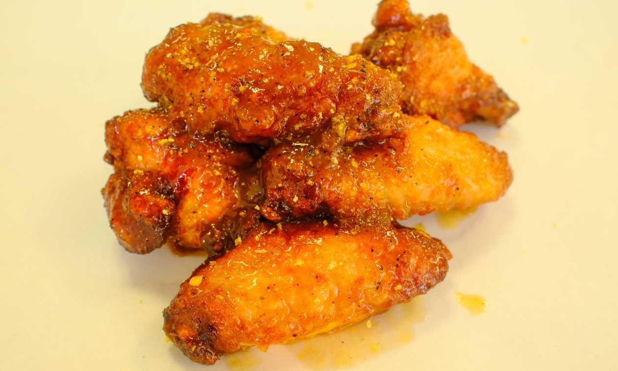 Hot Honey Lemon Pepper Wings