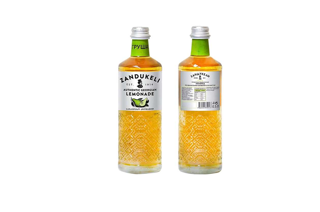 Лимонад Zandukeli груша 0,5 л