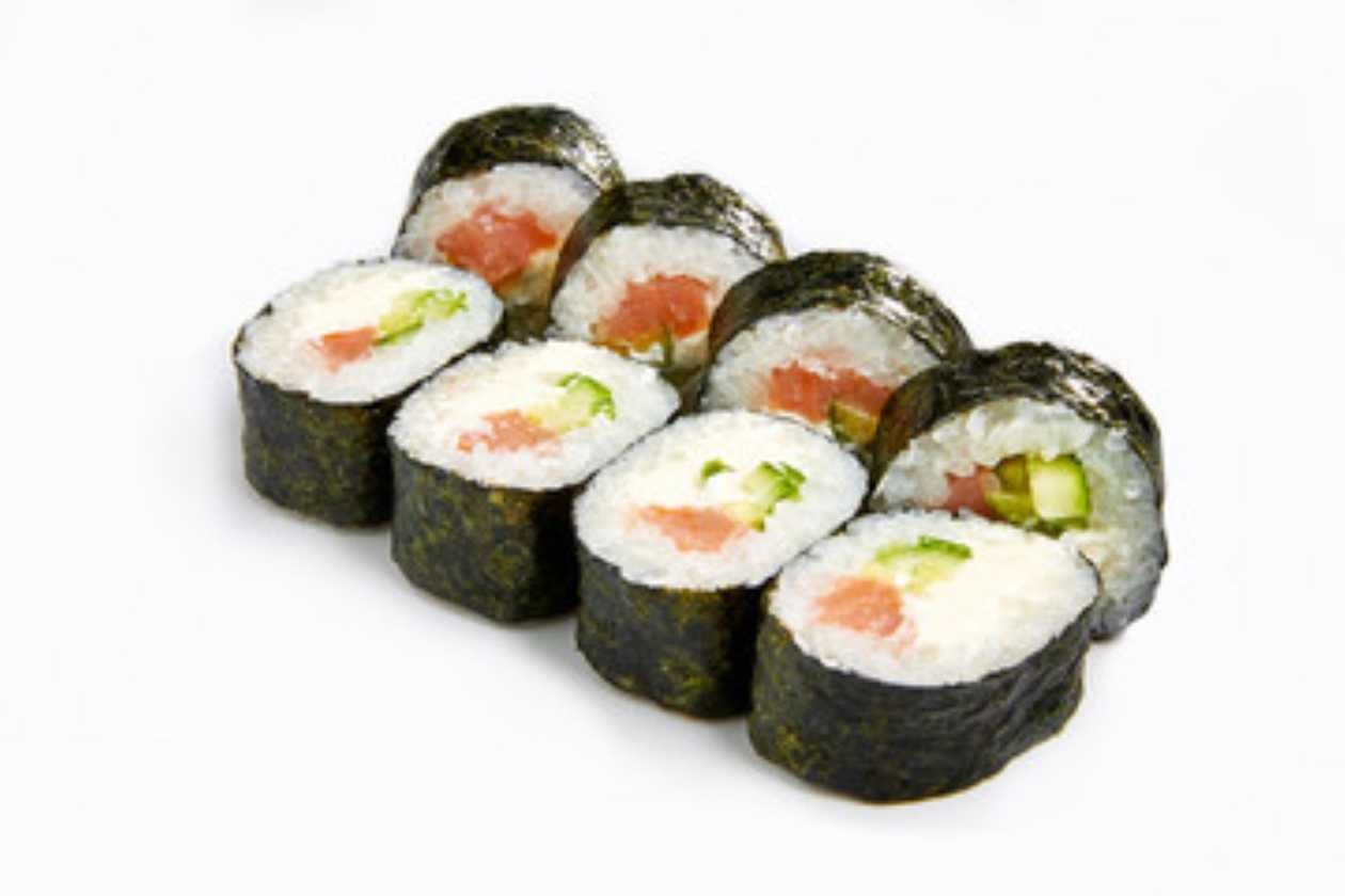 B31. Maki Spicy Sake s avokádom (8ks)