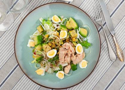 Tuna and Avocado Salad