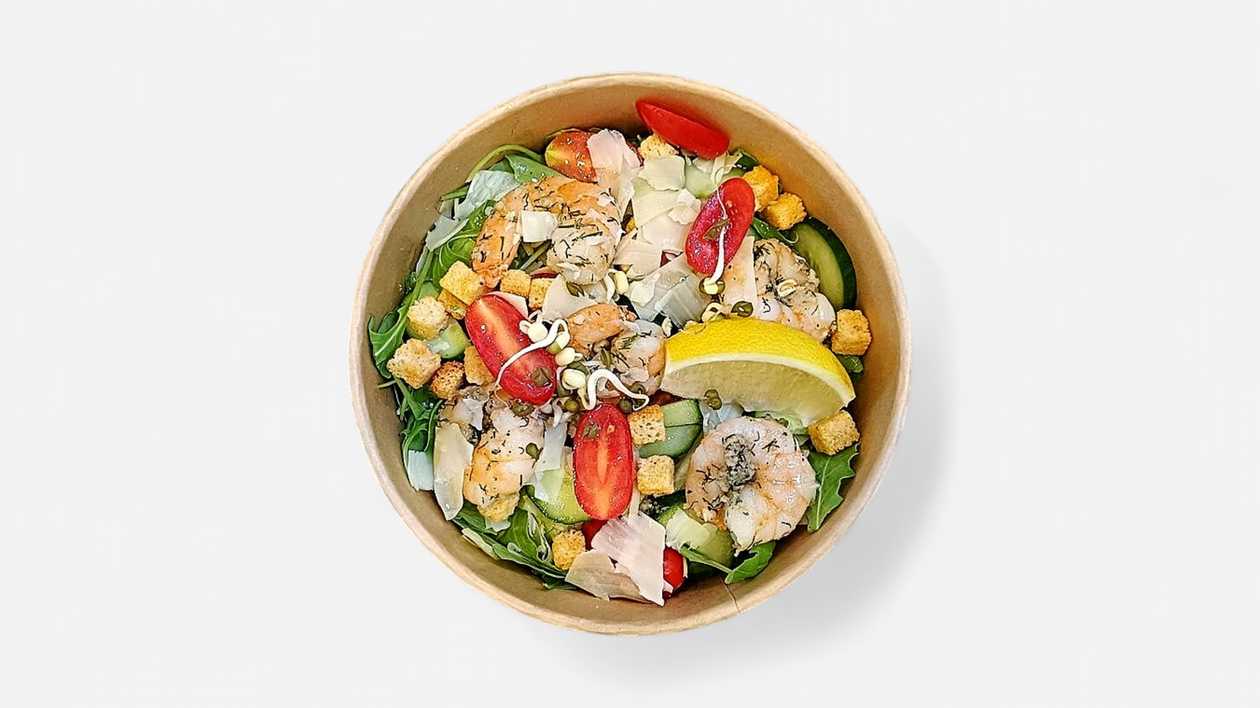 Krevetisalat sidrunikastmega