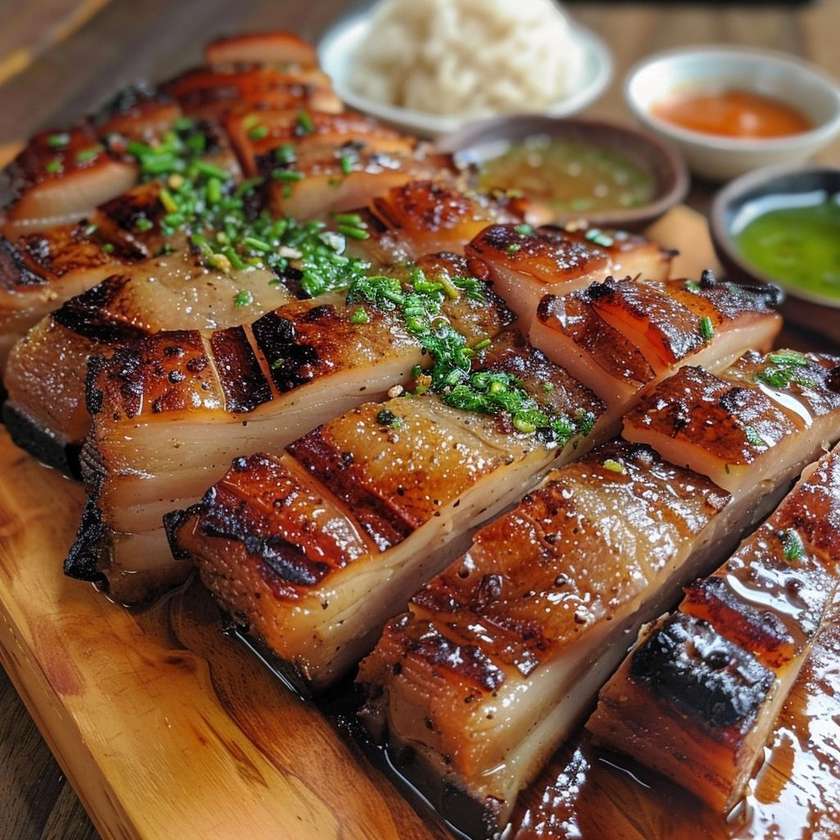 Suya Butter Pork Belly