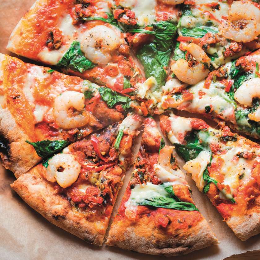 Seafood Pizza