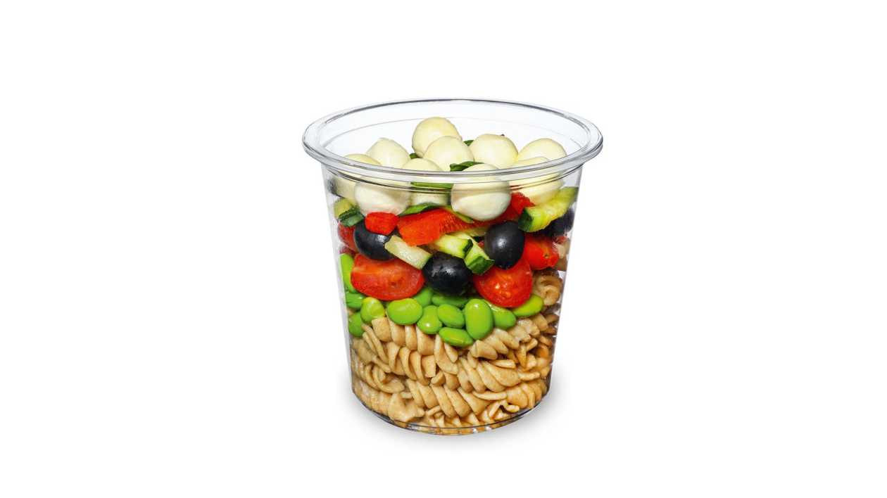 Wholegrain pasta salad with tomatoes and mozzarella 295 g