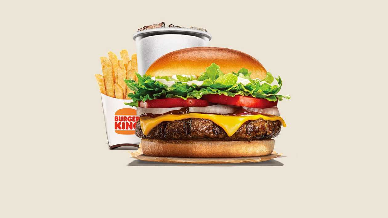 Angus Cheese Regular Meal
