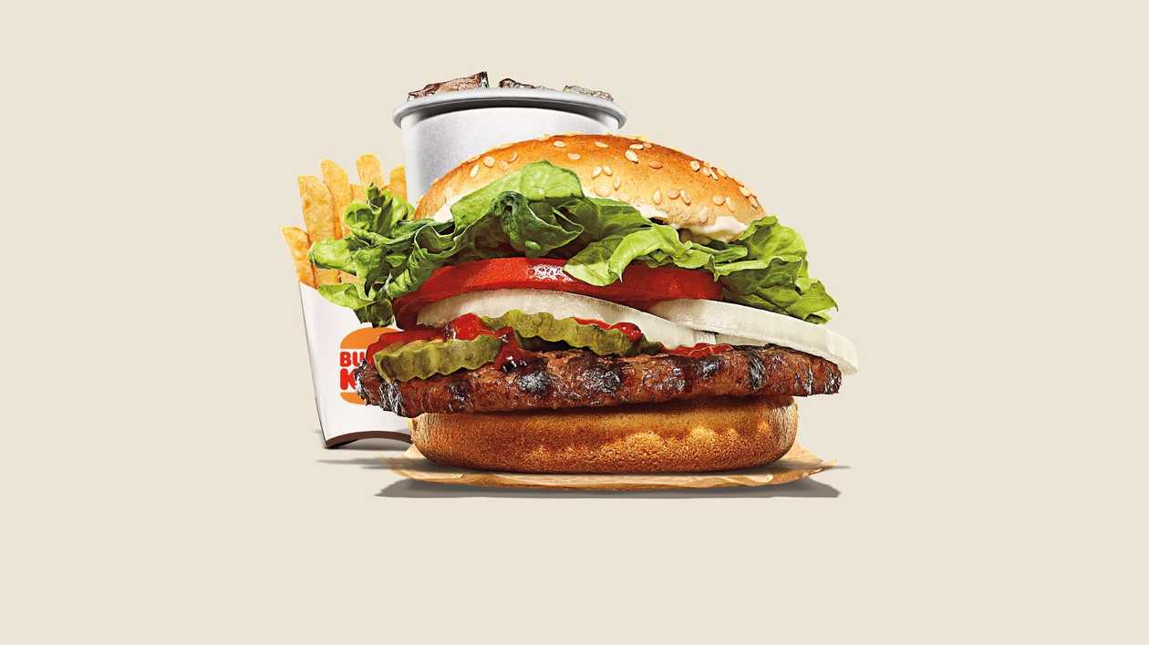 Plant-Based Whopper Regular Meal