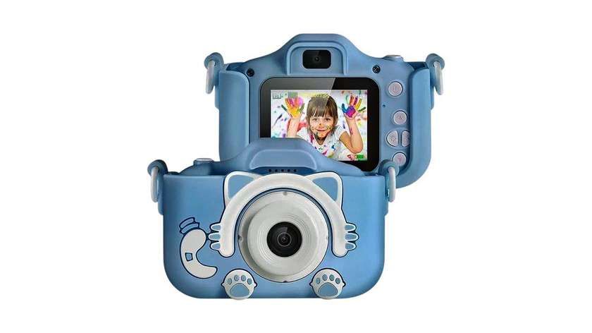 Kids Camera საბავშვო კამერა ქეისით