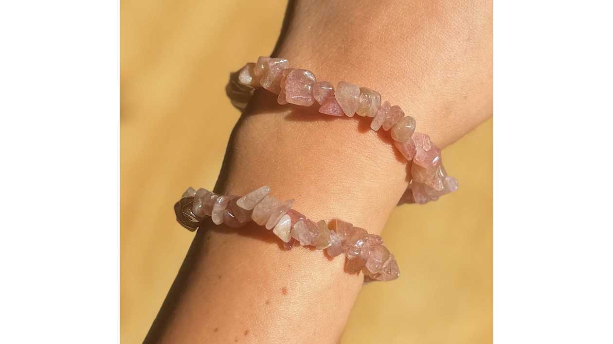 Strawberry Lemonade Chip Bracelet