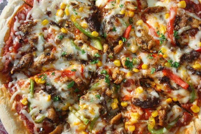 Beef & Chicken Pizza