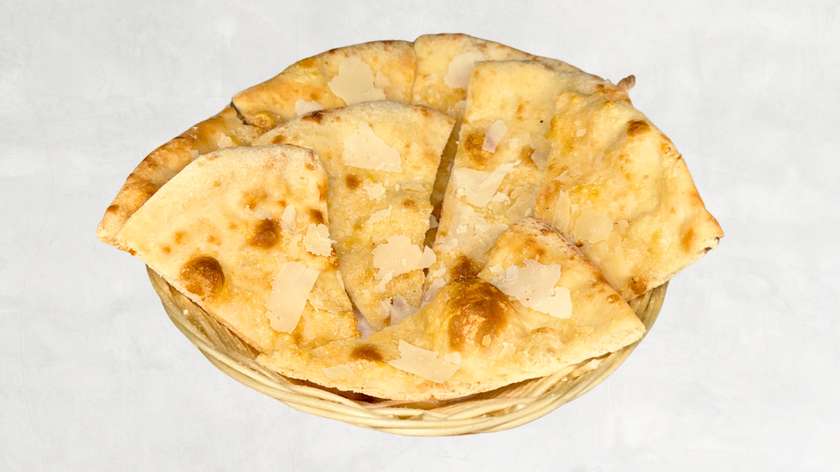 Focaccia with Grana Padano D.O.P. cheese and olive oil