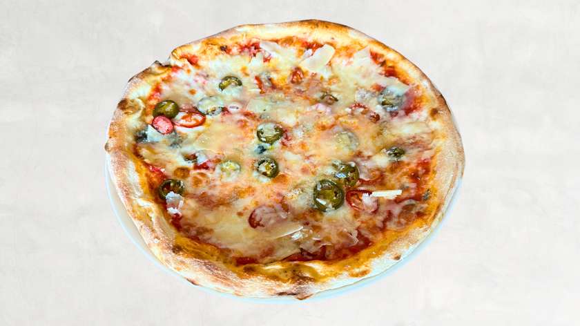 Pizza Quattro Formaggi Picanti