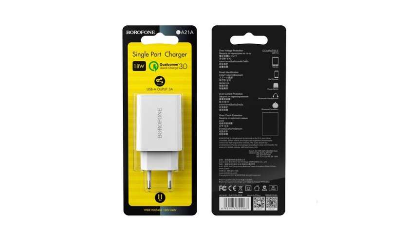 Borofone BA21A Quick charger