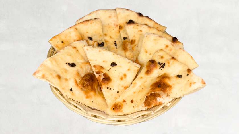 Focaccia with truffle oil and sea salt
