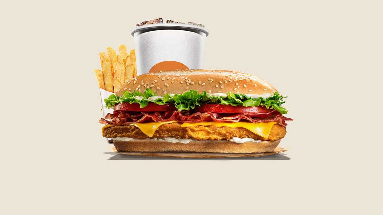 Chicken Royale Cheese & Bacon Regular Meal