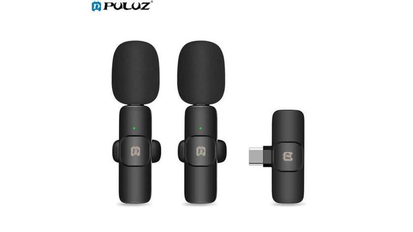 Puluz Wireless 2 Microphone Type C