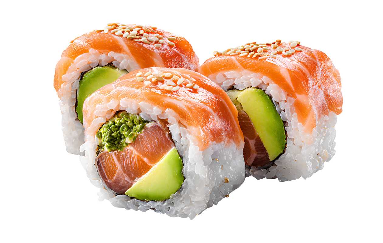 B26. Maki Sake s avokádo (8ks)