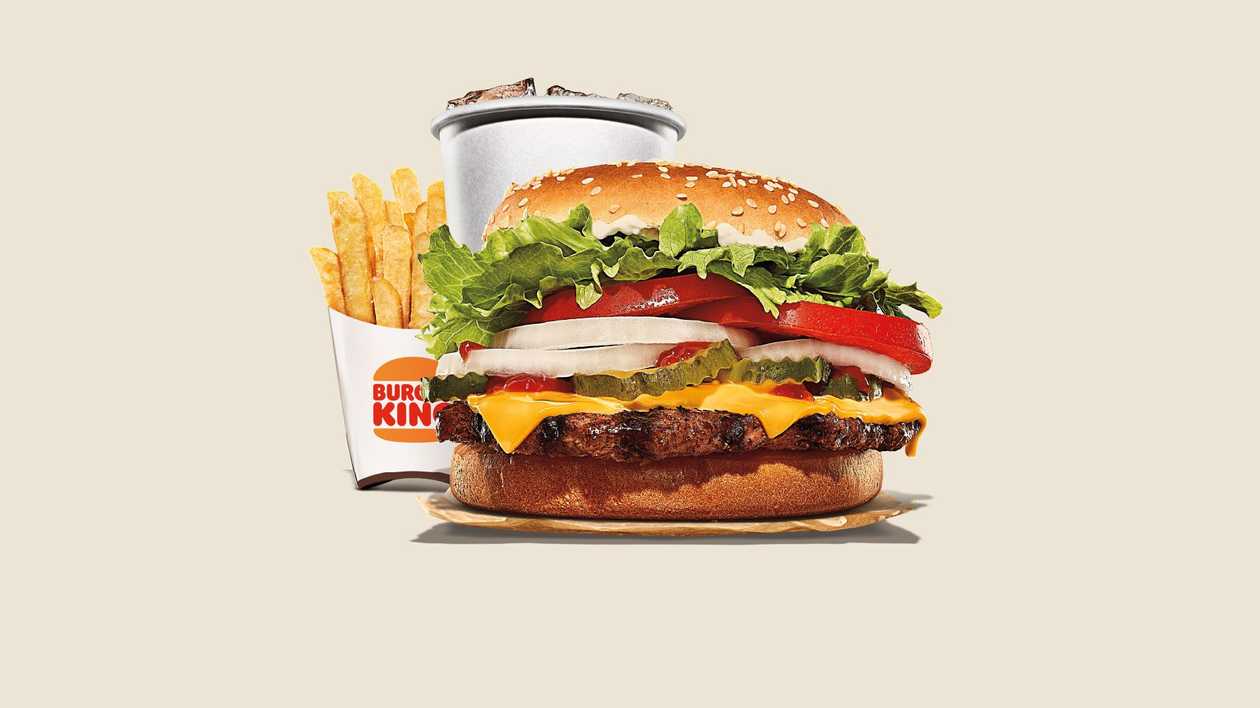 Whopper Cheese King Meal