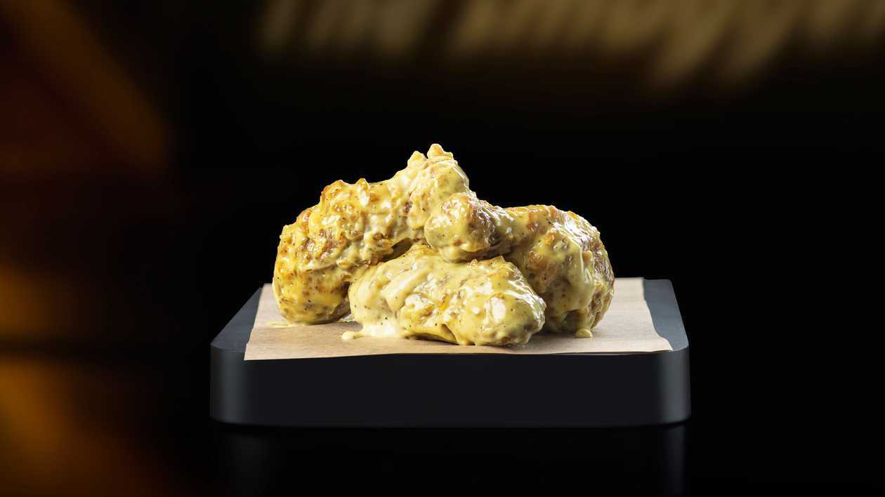Honey mustard wings 3pcs
