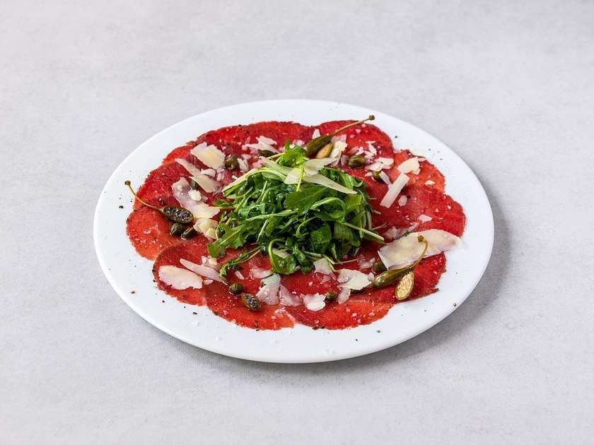 Beef carpaccio