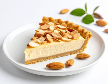 Almond Pie Slice