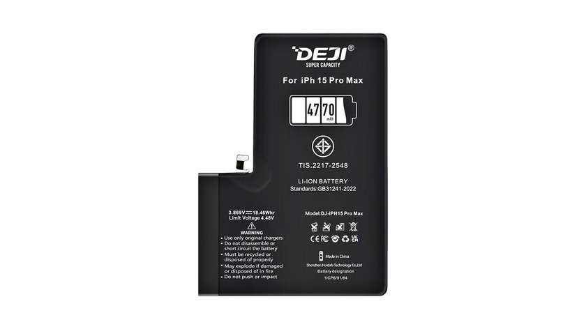 Iphone Deji Battery 15 Pro Max