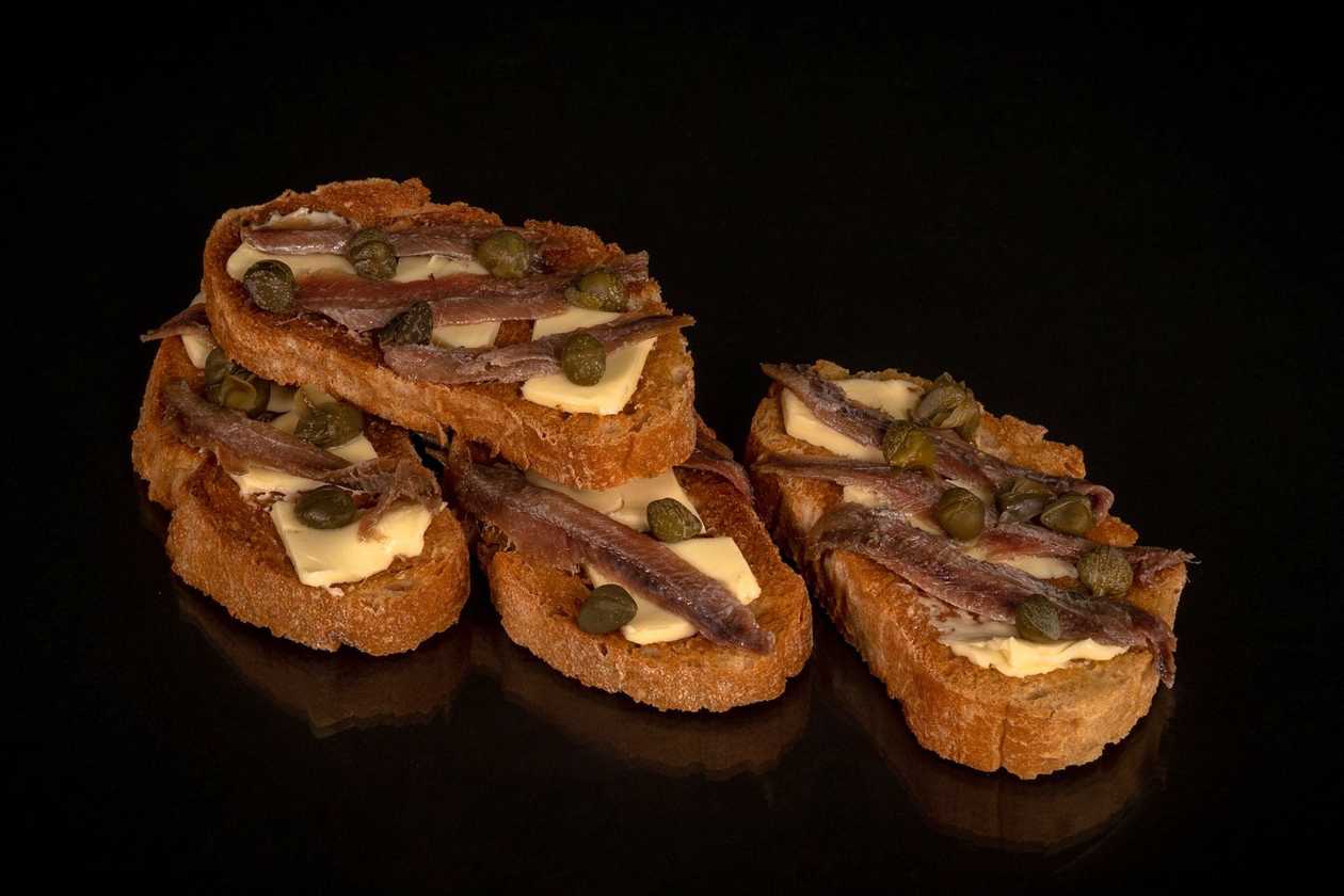Anchovy Bruschetta