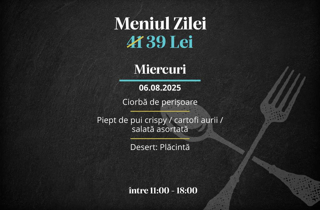 Daily menu