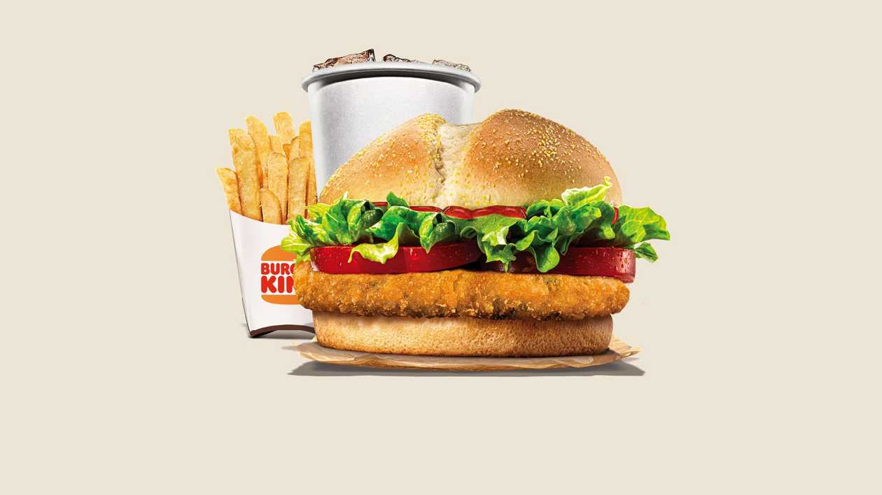 Veggie Burger Regular Meal