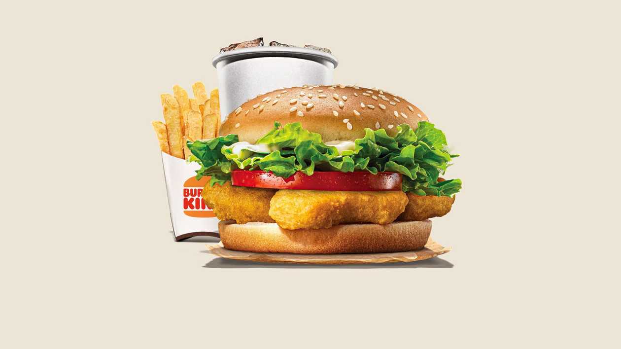 Nugget Burger Regular Meal