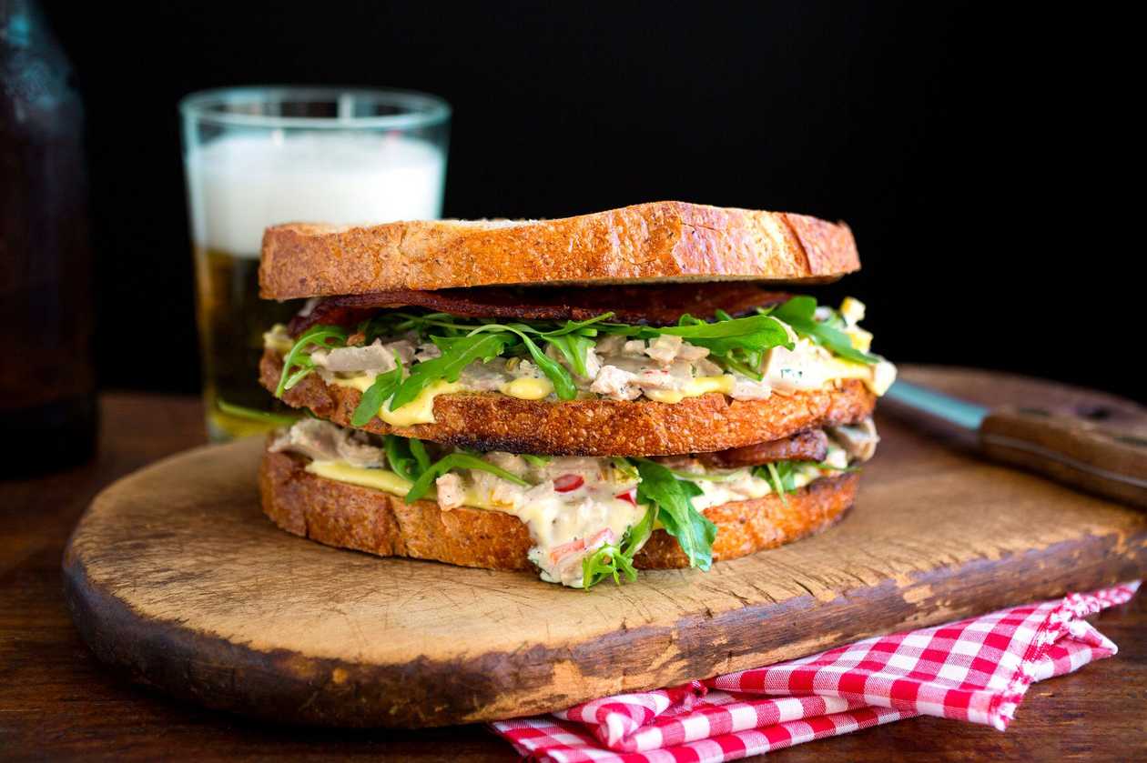 Tuna Club Sandwich
