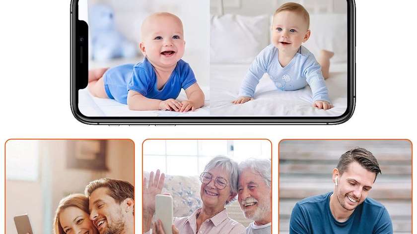 ძიძა კამერა Baby Monitor Camera With 5 Inch LCD Display