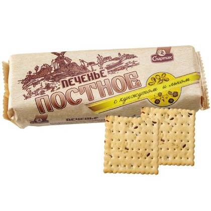 BISCUITI "DE POST" CU SUSAN SI IN 220GR SPARTAK