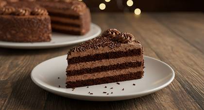 Brigadeiro Slice