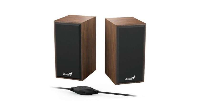 Genius SP-HF 180 (Black, Wooden)