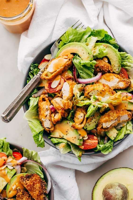 Crispy Chicken Salad
