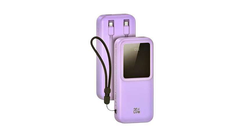 Power Bank USAMS US-CD213 PD 20w + QC3.0 display digital