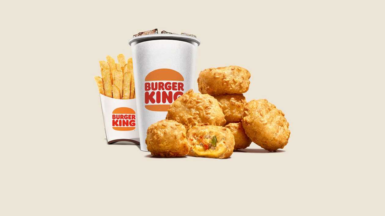 Cheeseburger Bites 6 Pcs Medium Meal